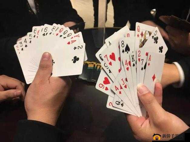 打扑克激烈运动场面精彩纷呈