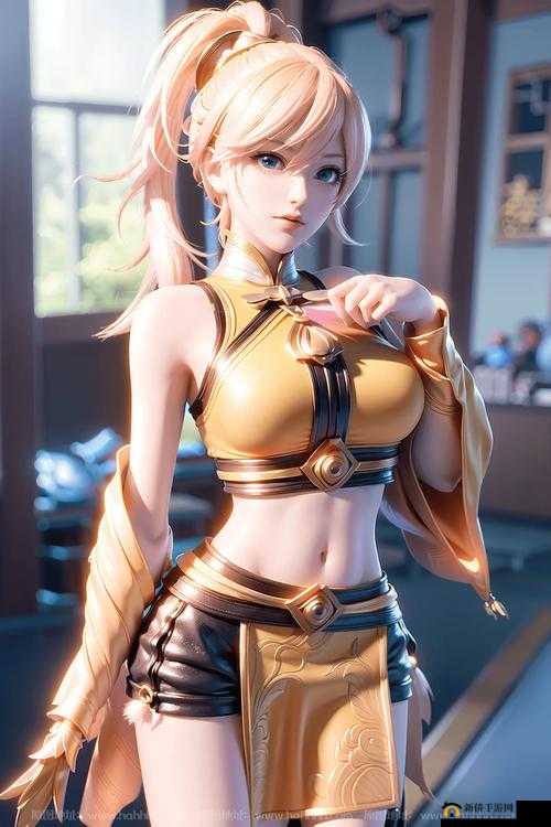 3dmax 动漫姬小满：灵动可爱的二次元少女