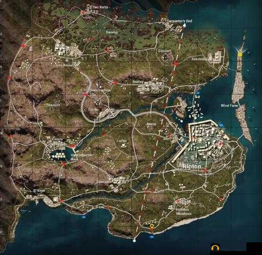 绝地求生大逃杀：刷车点大盘点，你知道几个？