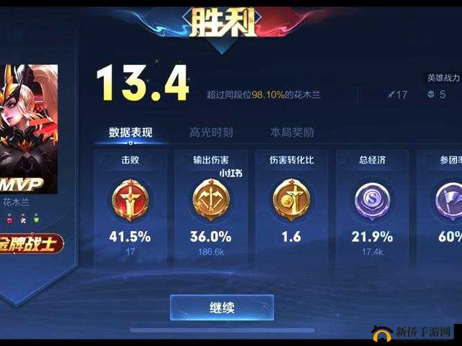王者荣耀:花木兰进阶攻略——谁说女子不如男