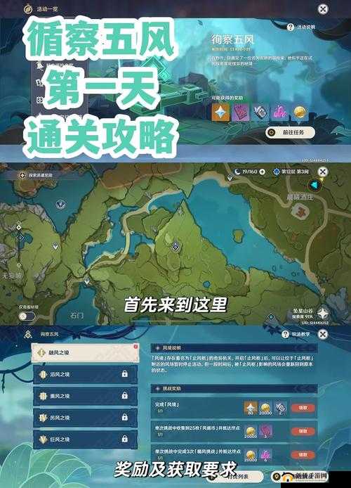 原神循察五风厉风之境高效完成攻略指南