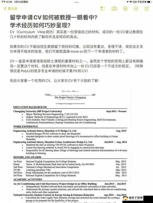 17c12.cv ：一份重要文件的呈现