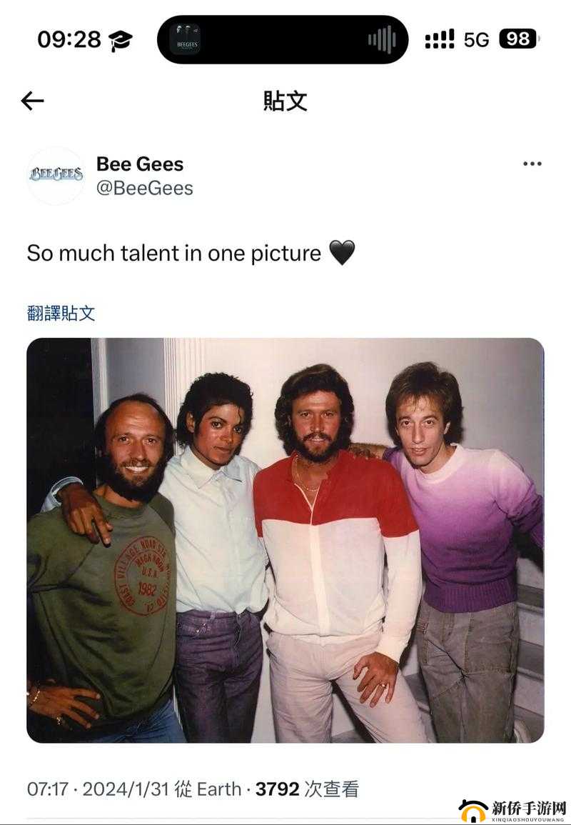 Bee Gees：深爱着你，你可知