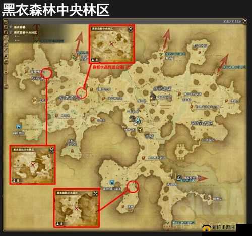 《FF14》陈旧的毒蜥蜴革地图位置详解:挖掘地点大揭秘