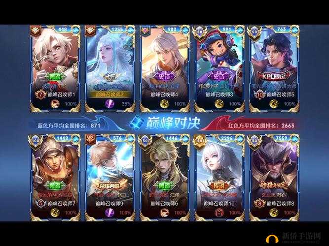 竞技巅峰:1v1荣耀对决场介绍