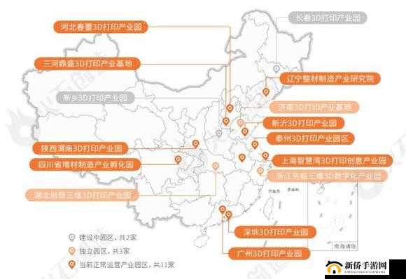 精产国品一二三产区：重要产业分布区