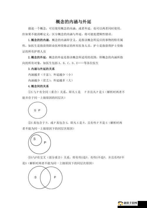 精华二区:内涵与外延的区别