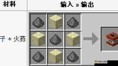 我的世界TNT制作教程:TNT合成全攻略