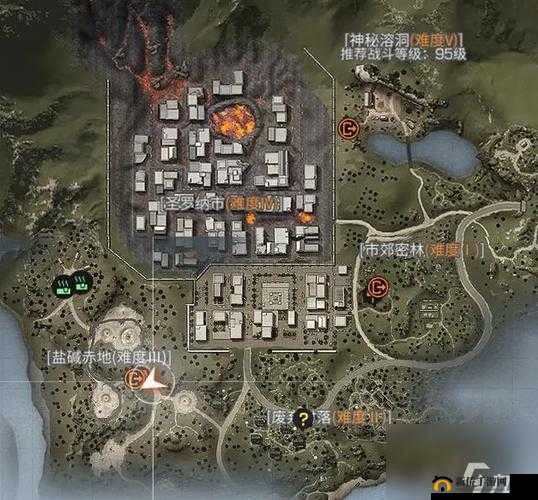 明日之后中转站地图全览 探究其中丰富资源