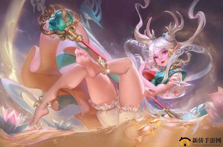 瑶遇见神鹿翻白眼流眼泪,这是什么操作?