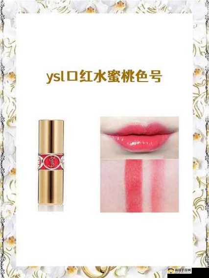 Ysl 口红水蜜桃色号 60601:迷人魅力之选