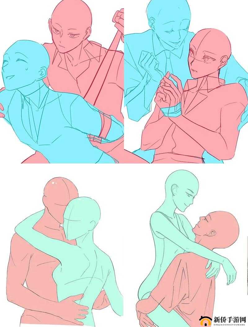 双人晚上素材动作全展示