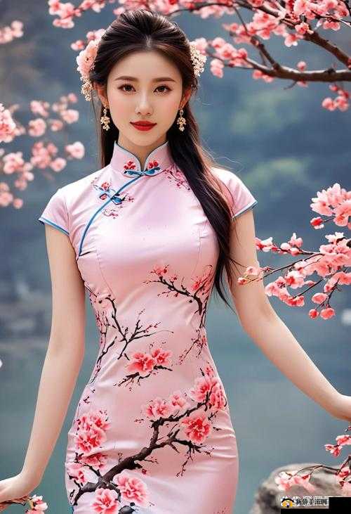 梁佳芯旗袍平面拍摄现场:优雅绽放的艺术之美