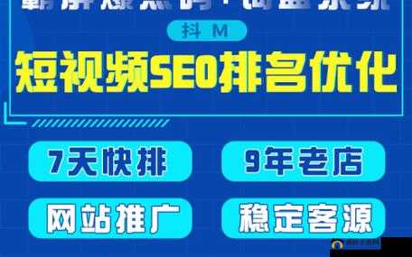 SEO 短视频网页入口网站推广内容分段式更新,助力网站流量暴增