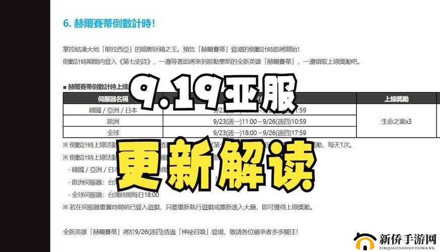 9.19 版本相关内容详细解读与分析