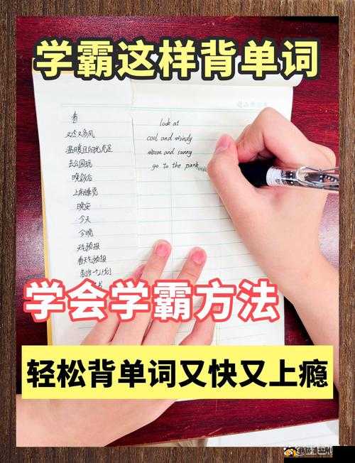学渣借学霸鸡之力背单词打造国产模块创佳绩