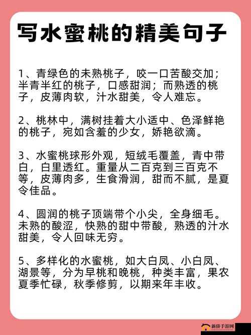 当水蜜桃遇见小蜜桃:一场甜蜜的冒险之旅