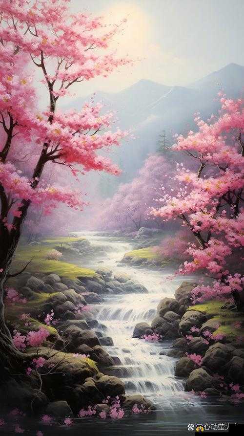 母亲的桃花源里流水:那片美好而令人向往的景象