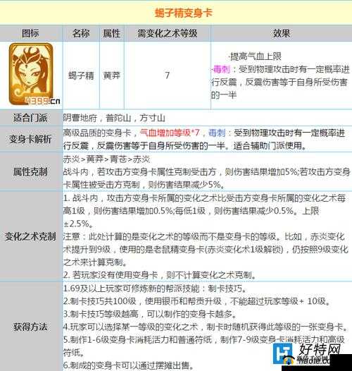 梦幻西游手游变身卡调整详解