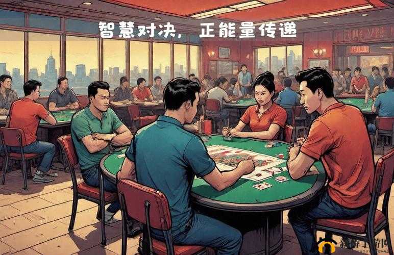 在牌桌上展开的智慧与策略的较量:打扑克的全过程