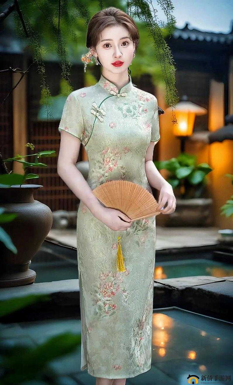 MD0020 赵佳美独具韵味的国风旗袍经典之作