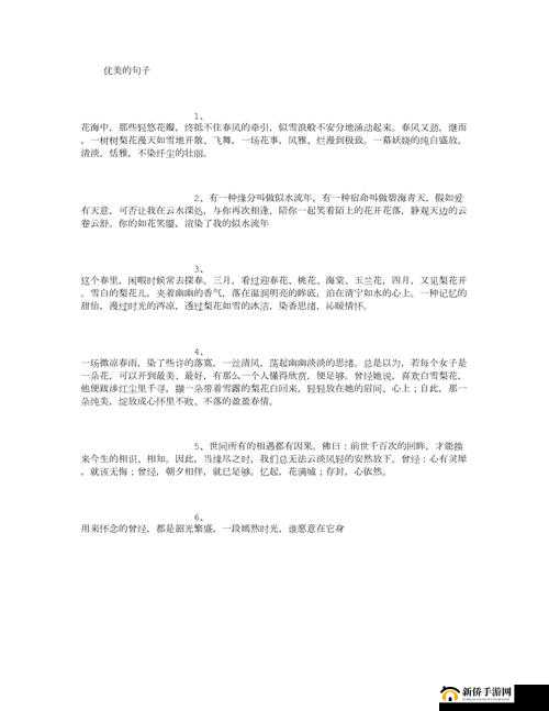 1000 字看了下面有感觉的句子：探索文字背后的魅力与深意