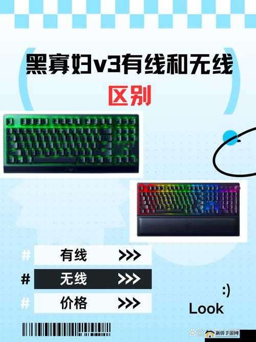 黑寡妇 V3 有线与无线区别大揭秘:性能差异全知晓