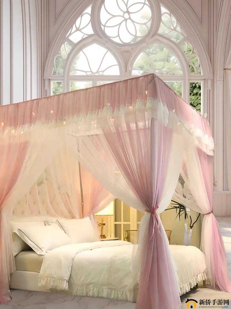 公主帐帐双层帐纱：打造梦幻公主般的温馨睡眠空间