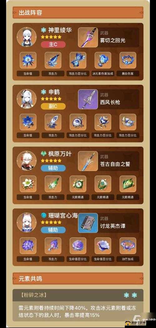 原神2.5珊瑚宫心海队伍搭配建议与资源管理优化