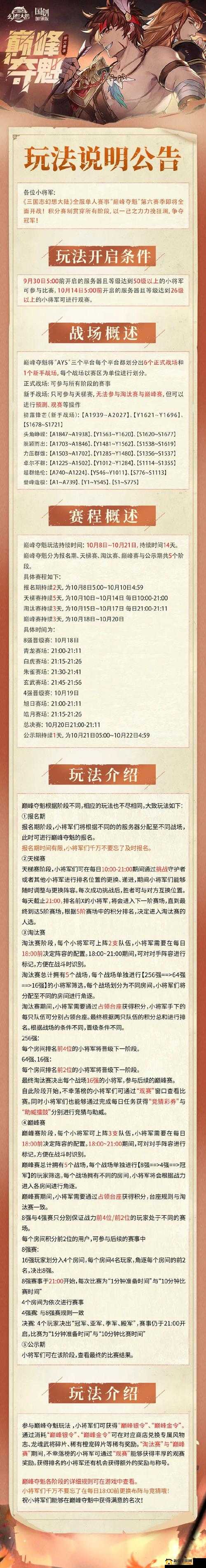 三国志幻想大陆，遨游云雾探索灵敏活动，深度玩法全面解析