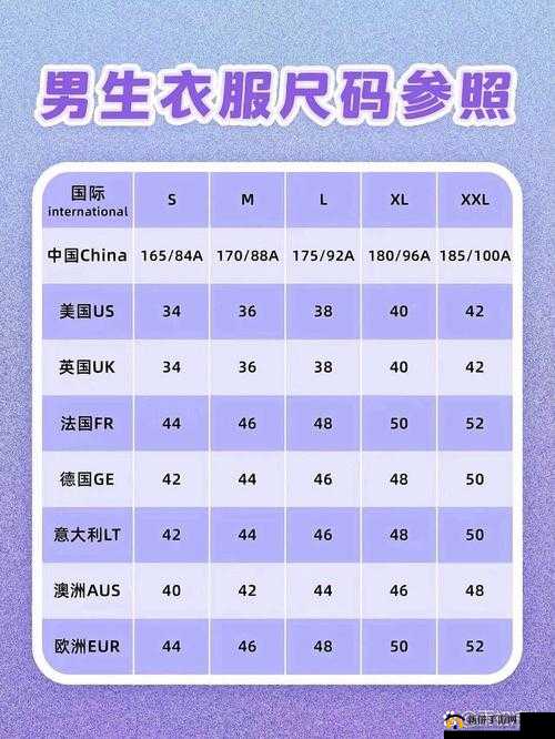 亚洲尺码与欧洲尺码衣服的区别及选购要点