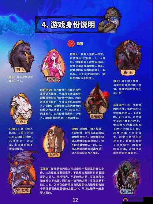 狼人杀,解锁角色基础玩法,迈向高手之路