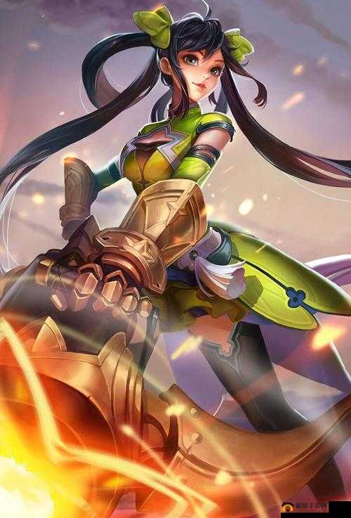 王者荣耀中灵动射手孙尚香，精准打击与灵活位移的完美结合