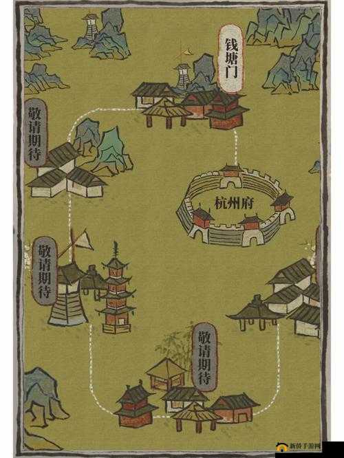 江南百景图杭州探险第一章钱塘门攻略大全，主线剧情流程线路图一览
