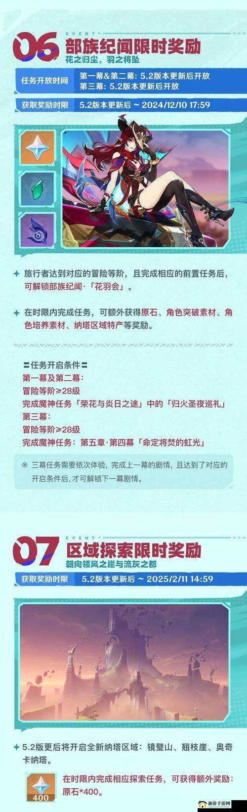 原神1.2版本白垩与黑龙第二幕活动大全，参与流程及活动奖励内容汇总