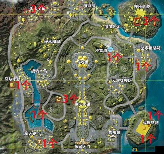 荒野行动杰克的宝箱位置大全，宝箱发现者成就完成攻略