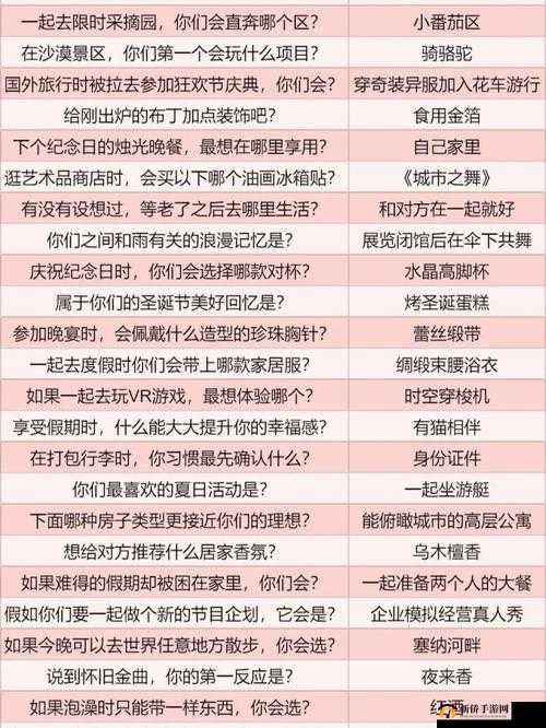 恋与制作人中央城堡攻略大全及默契答题题库答案汇总分享