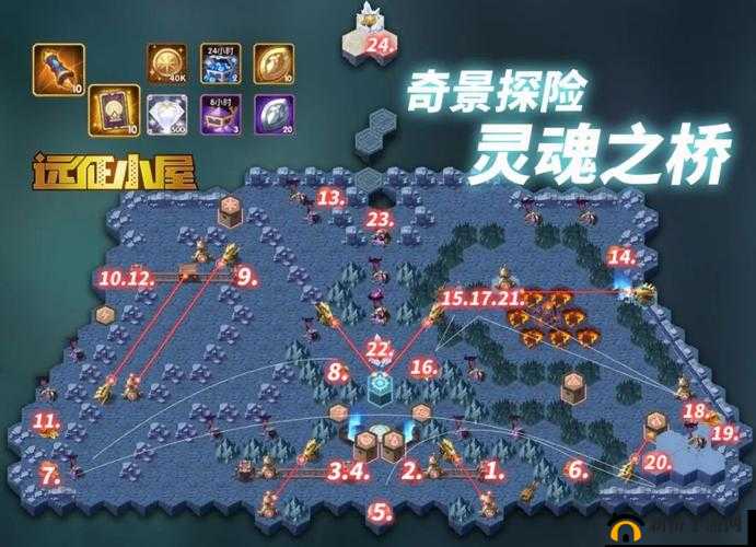 剑与远征灵魂之桥路线攻略,新奇境灵魂之桥通关懒人图深度解析