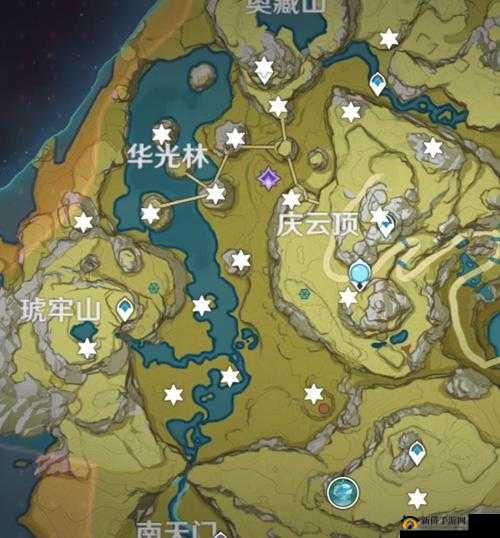 原神绝云星踪陨星碎屑去哪找？庆云顶20个陨星碎屑位置坐标查看大全