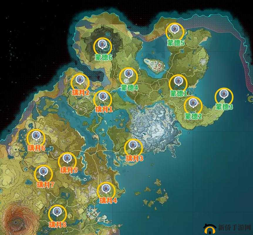 原神大伟哥丘丘人掉落位置在哪里？伟哥丘丘人全图掉落位置大全