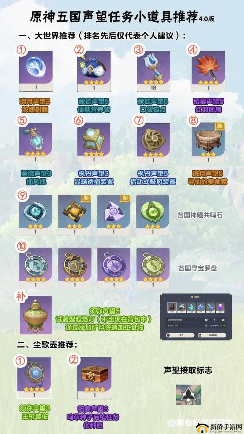 原神等量交换任务全攻略，解锁蒙德声望的钥匙