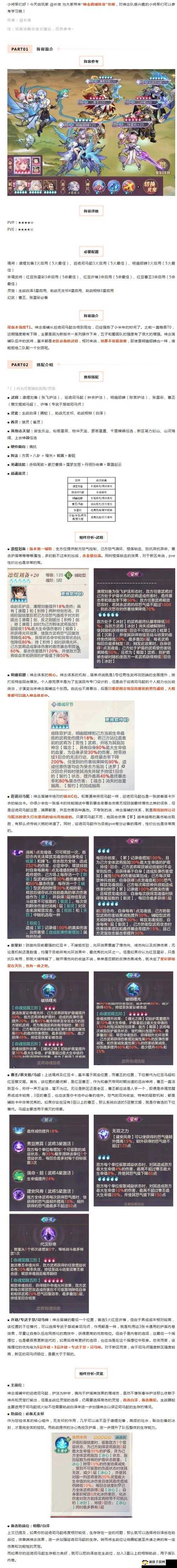 三国志幻想大陆司马铁桶队怎么玩？铁桶队配置打法推荐攻略及未来玩法革命预测