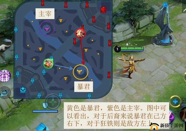 王者荣耀河道底部图像在哪里收集？河道底部能量位置分享