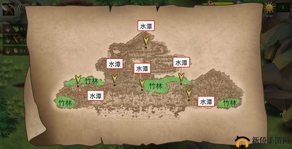 挨饿荒野沼泽地图资源怎么获得？位置分布介绍