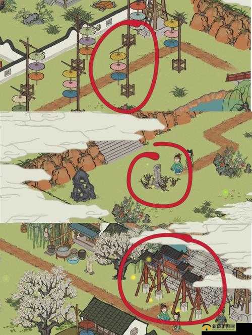 江南百景图探秘，大宝二宝小宝老宝与桃花村的奇妙邂逅