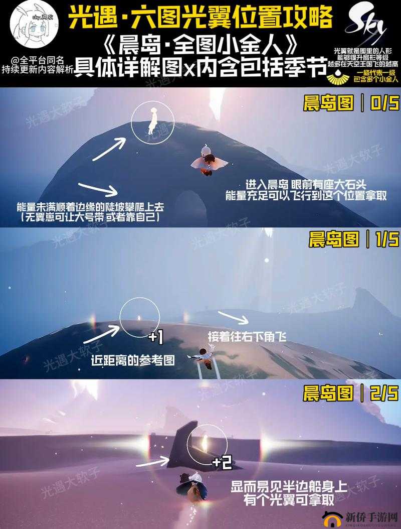 光遇晨岛攻略，全物品位置汇总