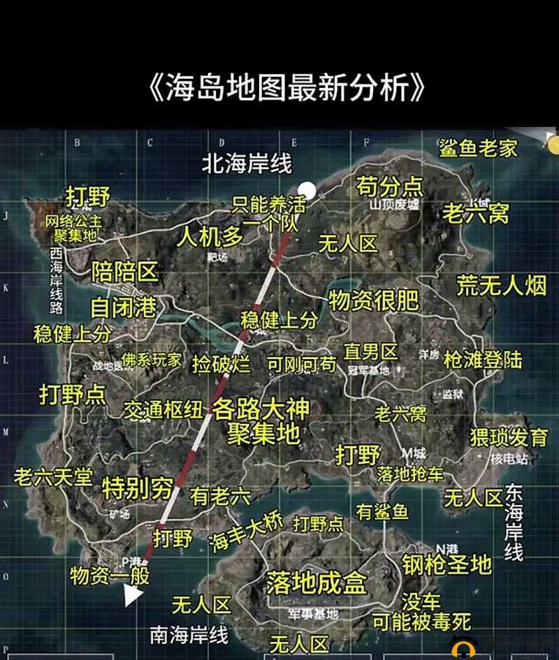 和平精英海岛2.0哪些地方资源多？最肥开局地点介绍