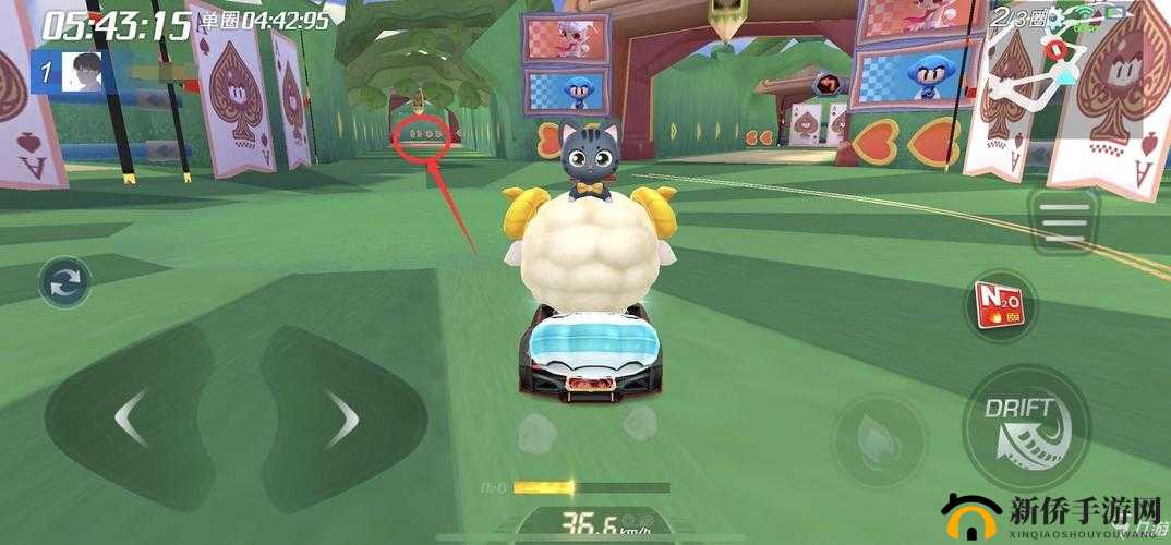 跑跑卡丁车手游绿野迷踪宝藏在哪里？具体位置介绍