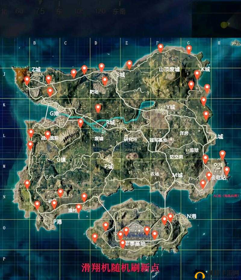 和平精英停机坪揭秘，武直停机坪分布全攻略