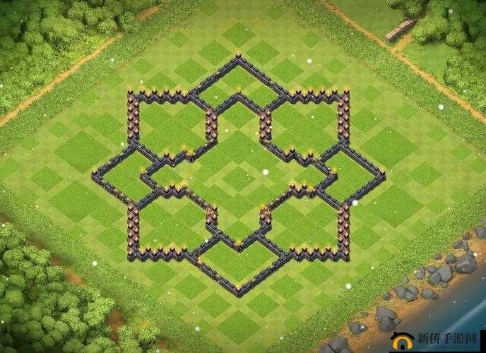 COC部落战9本最强防两星阵推荐,底层逻辑+操作映射